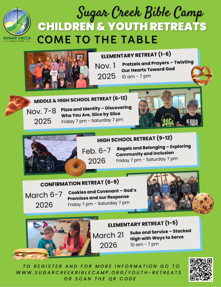 Children & Youth Retreat 25-26 Flyer
