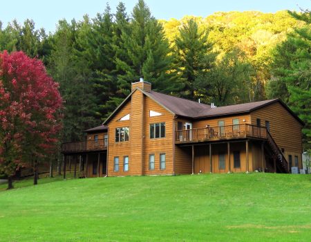 Koinonia Lodge 01b Koinonia from Valley Road